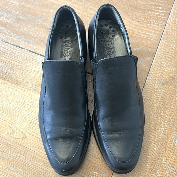 Mephisto Bertrane Leather Slip On Shoes - Picture 3 of 8